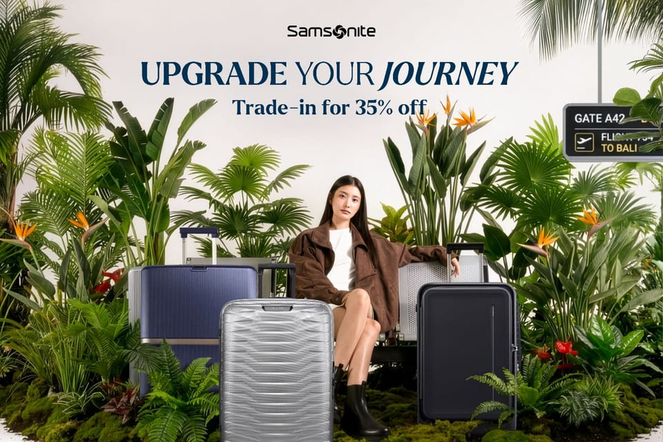 samsonite annual luggage trade in
